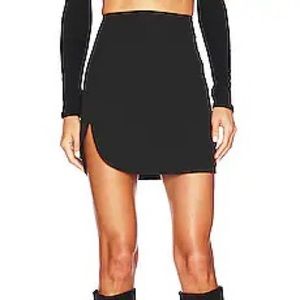 Revole NWT Black Rome Mini Skirt